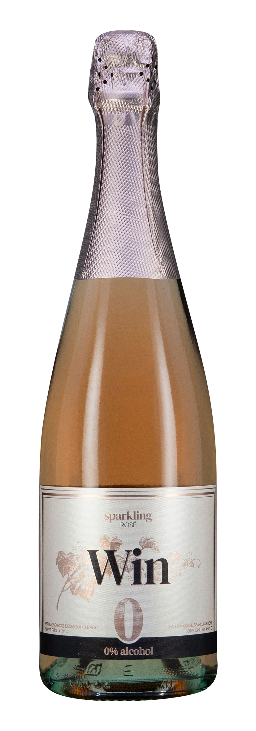 Win 0% Sparkling Rosé 0
