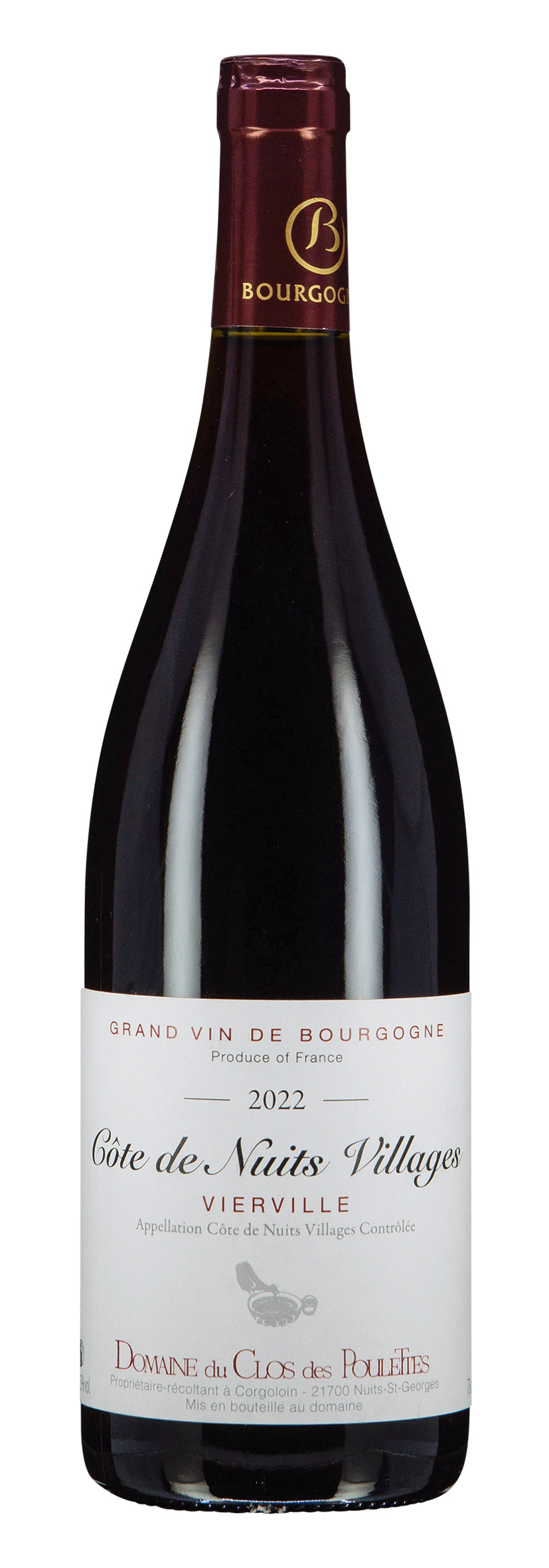 Côte de Nuits-Villages AOC Vierville 2022