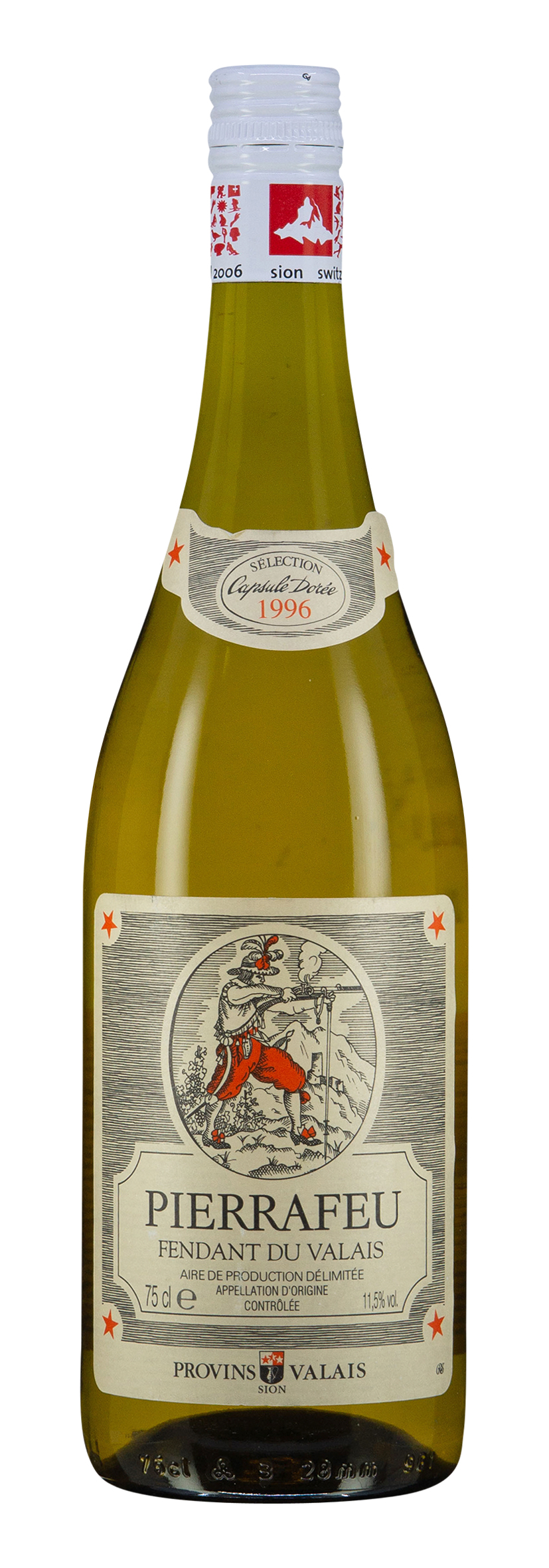 Valais AOC Pierrafeu Capsule Dorée 1996