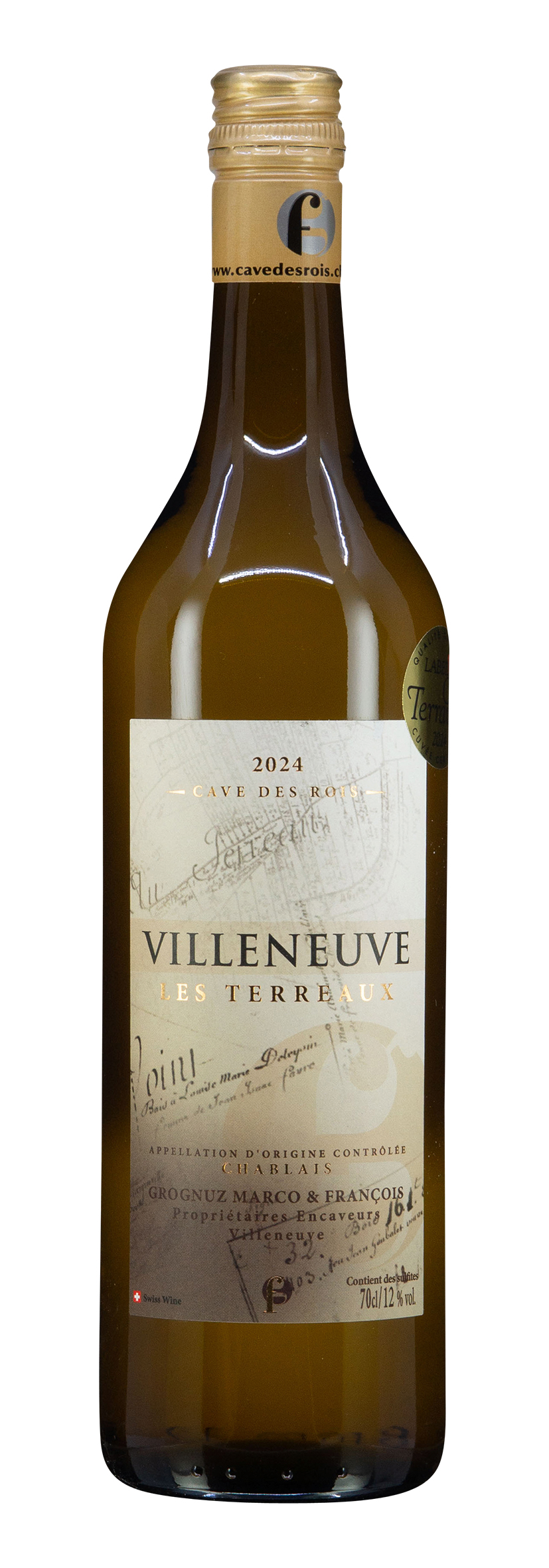 Chablais AOC Villeneuve Les Terreaux 2024