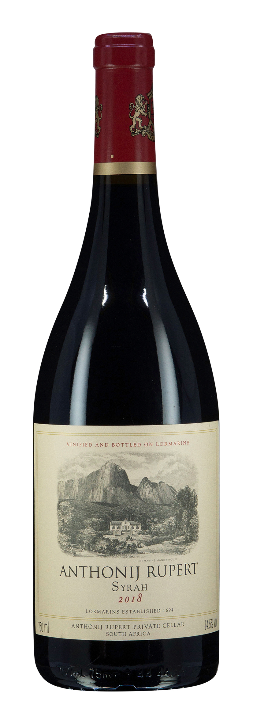 W.O. Franschhoek Syrah 2018