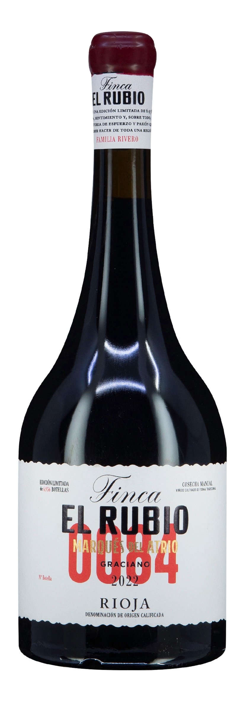 Rioja DOCa Finca El Rubio Marqués del Atrio 2022