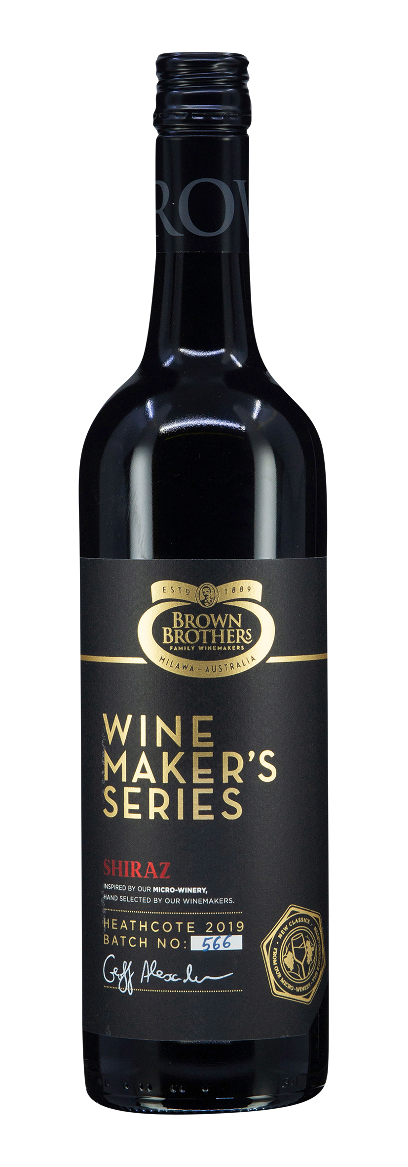Shiraz Wine Maker's Series 2019