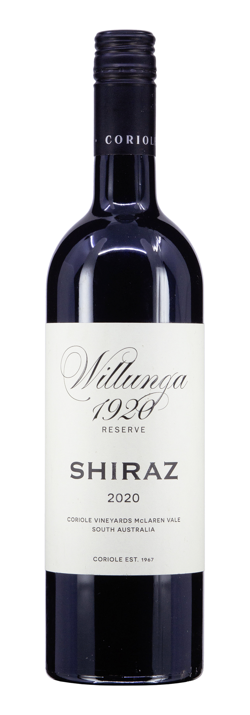 McLare Vale Shiraz Willunga 1920 Reserve 2020