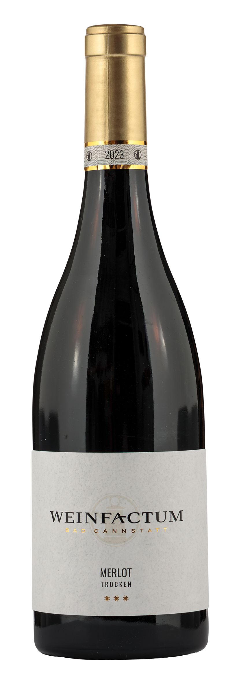 Württemberg Merlot trocken Weinfactum 3Stern 2023