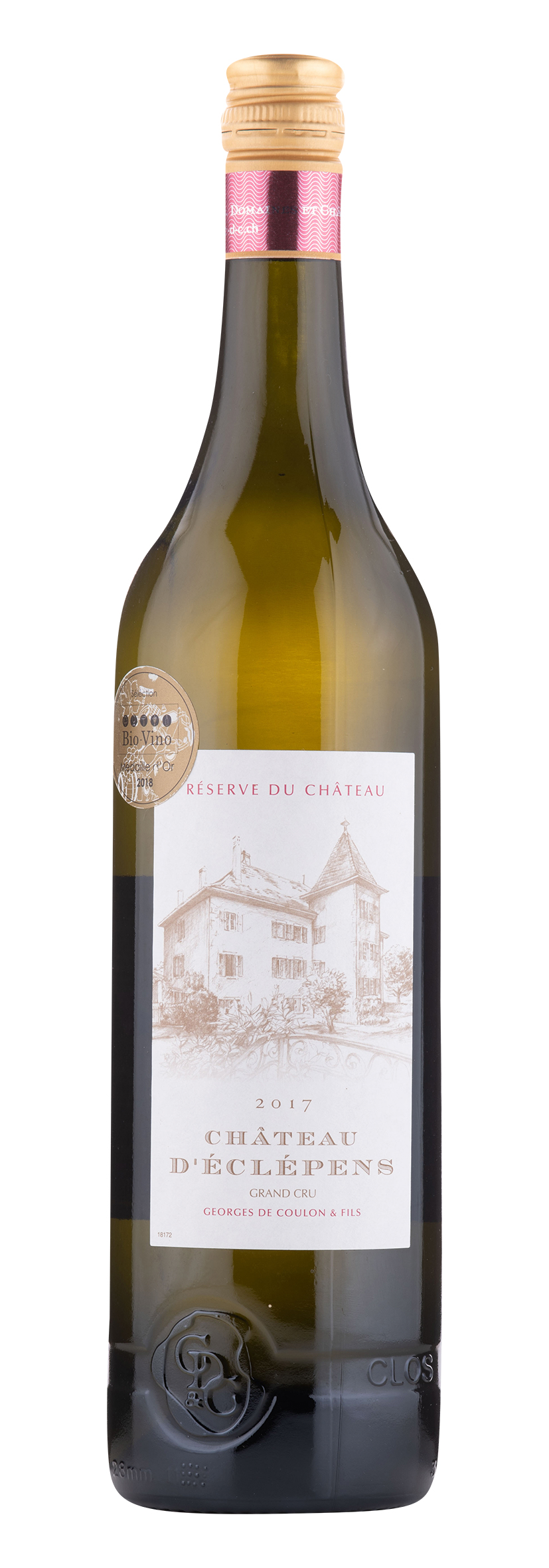 Côtes de l'Orbe AOC Réserve du Château blanc Chasselas 2017