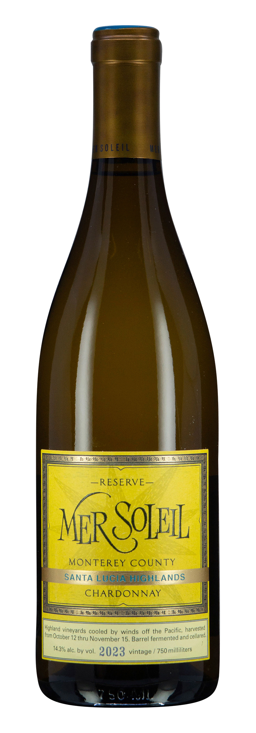 Santa Lucia Highlands Chardonnay Reserve Mer Soleil 2023
