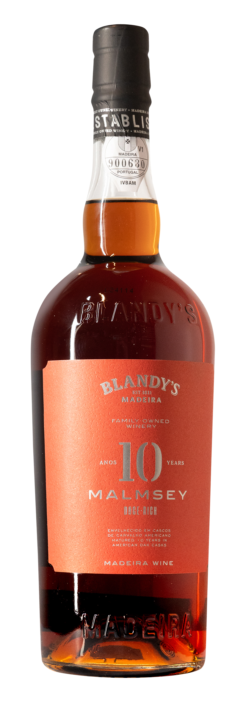 Madeira Wine Malmsey 10 Years Old Rich 0