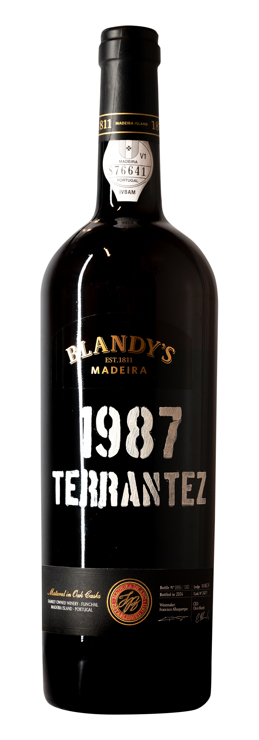 Madeira Wine Terrantez Vintage 1987