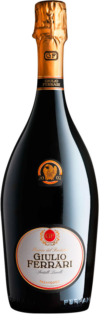 Trento DOC Ferrari Extra Brut Riserva del Fondatore Giulio Ferrari 2015