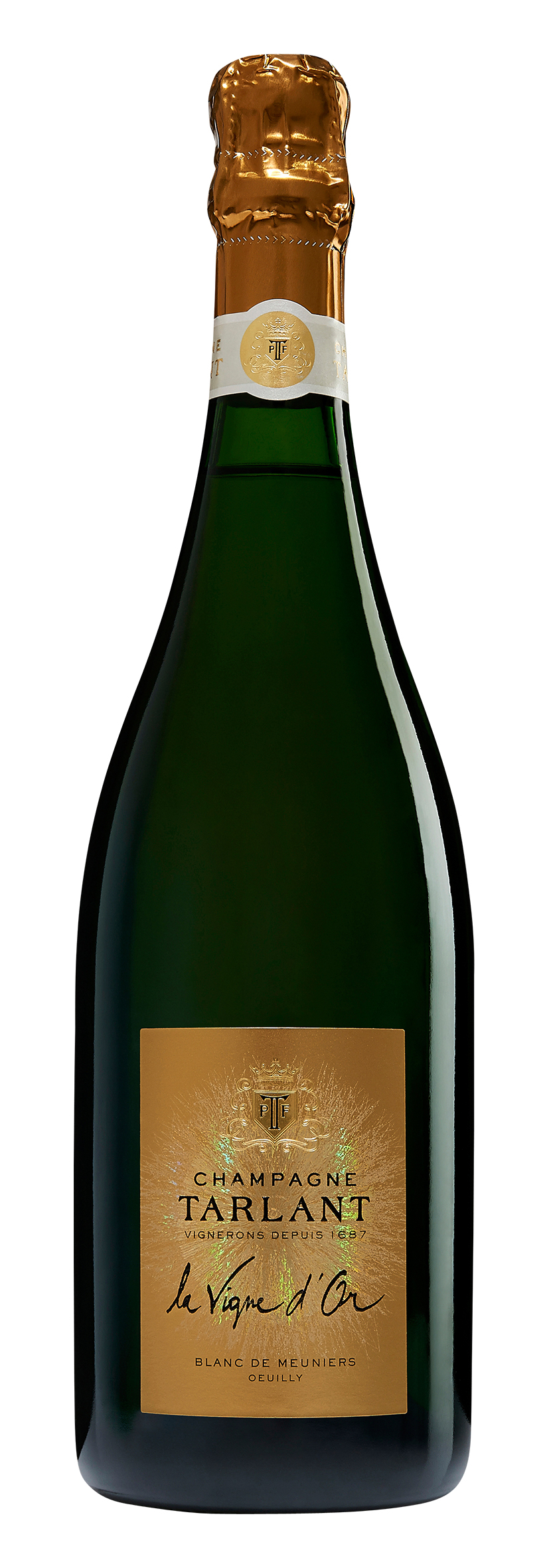 Champagne AOC La Vigne d’Or Blanc de Meuniers 2006