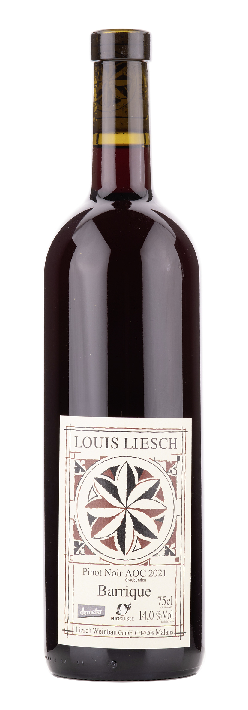 Graubünden AOC Pinot Noir Barrique 2021