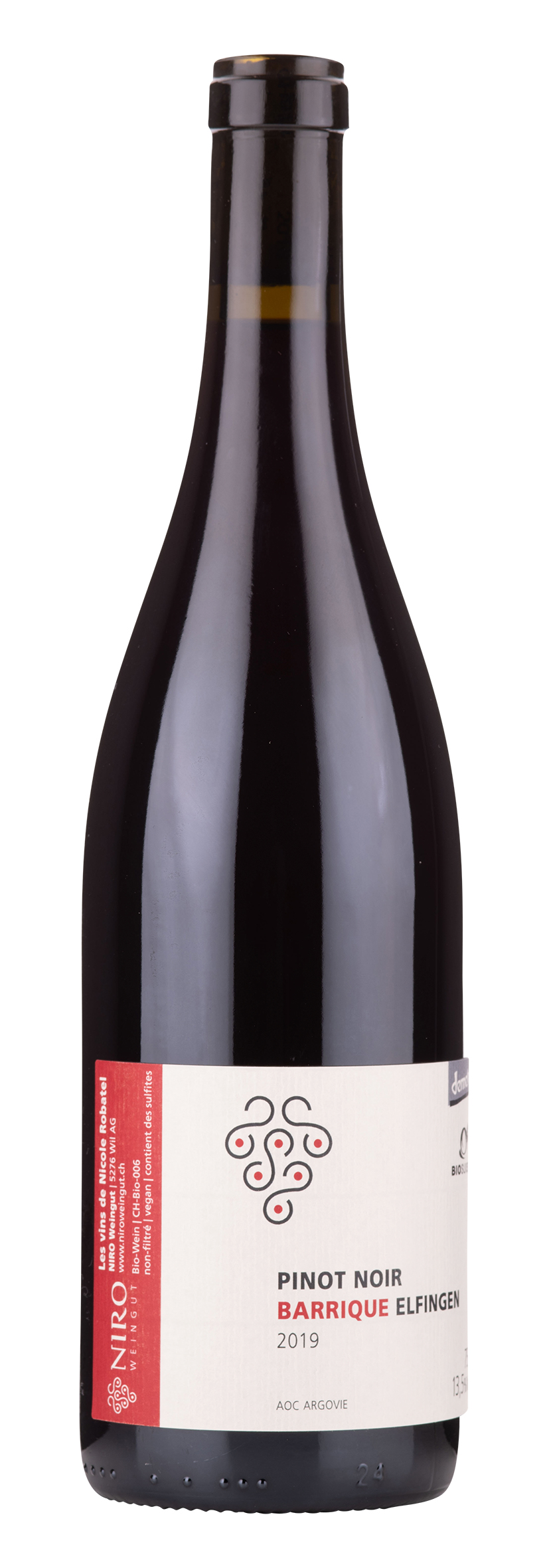 Aarau AOC Pinot Noir Barrique Elfingen 2019