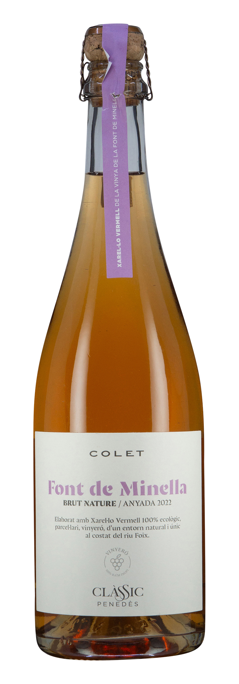 DO Penedès Font de Minella Brut nature 2022