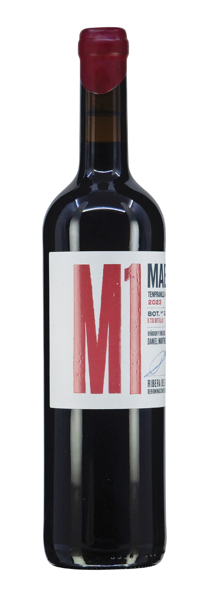 Ribera del Duero DO Tempranillo + Merlot M1 Mabe 2023