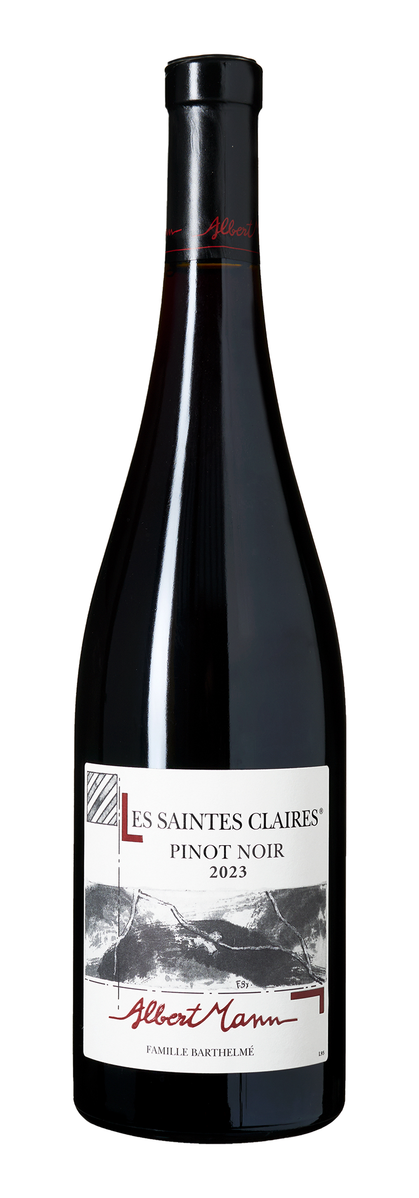 Alsace AOC Pinot Noir Les Saintes Claires 2023