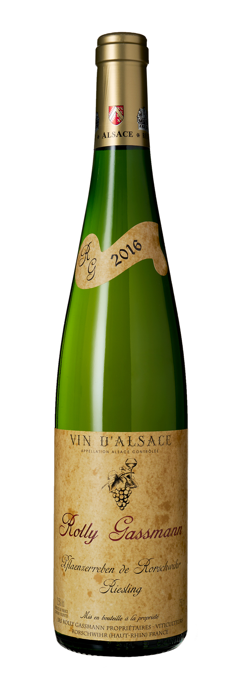 Alsace AOC Riesling Pflaenzerreben de Rorschwihr 2016