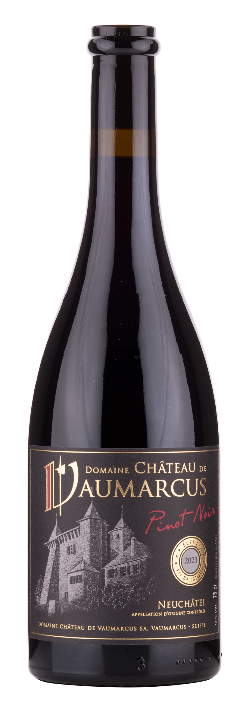 Neuchâtel AOC Pinot Noir de Vaumarcus Barrique 2023