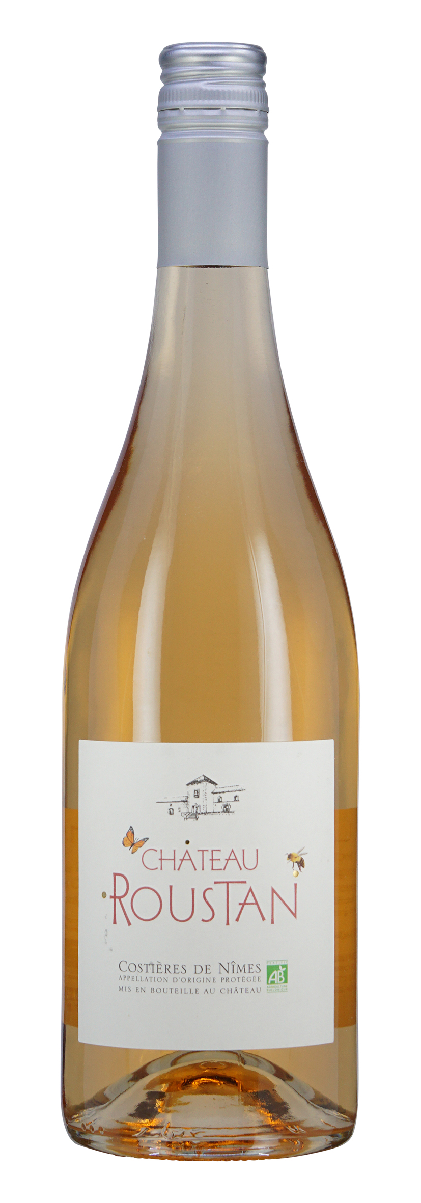 Costières-de-Nîmes AOC Château Roustan rosé 2022