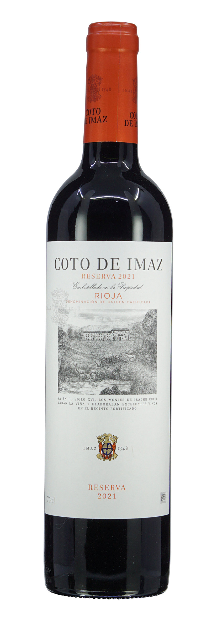Rioja DOCa Tempranillo Reserva Coto de Imaz 2021