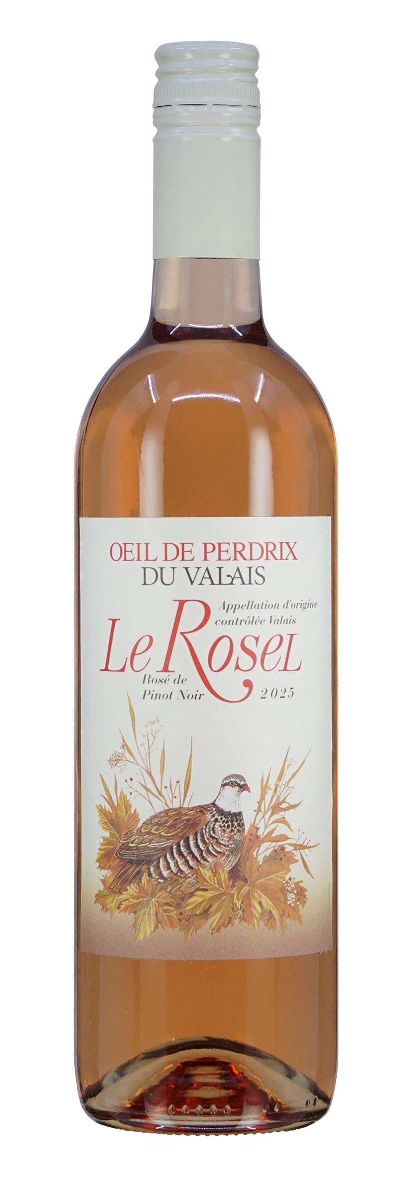 Valais AOC Rosé Oeil de Perdrix Le Rosel 2025