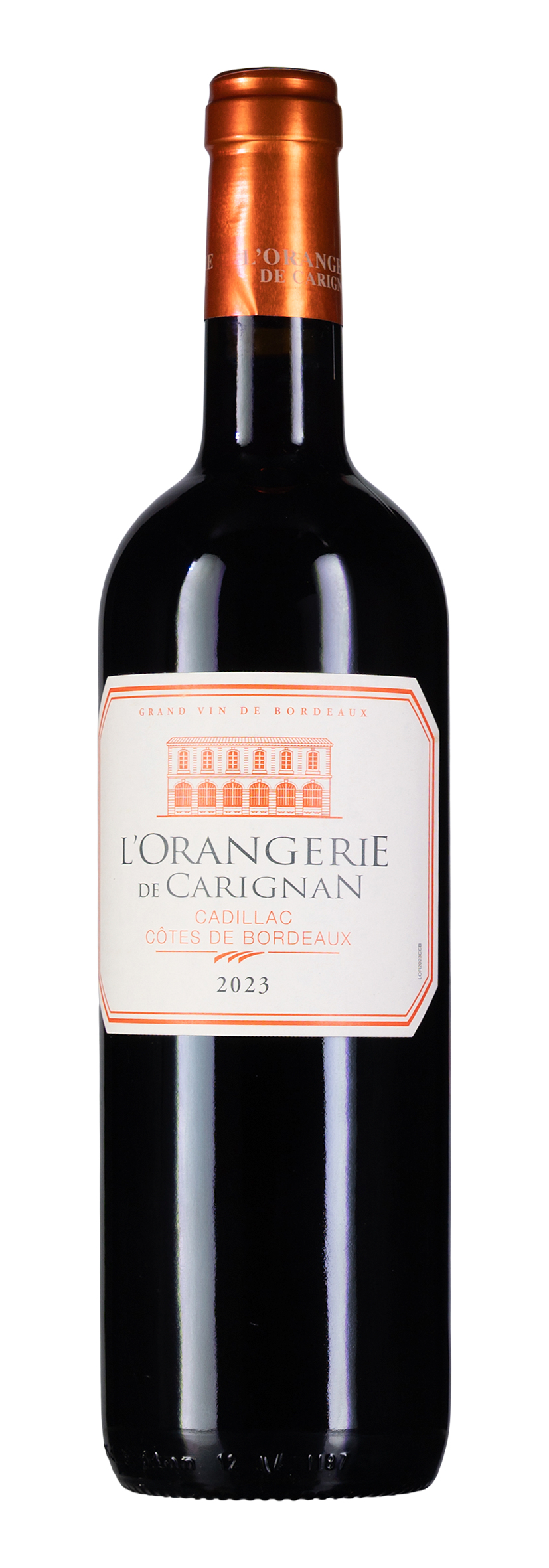 Côtes de Bordeaux AOC L'Orangerie de Carignan 2023