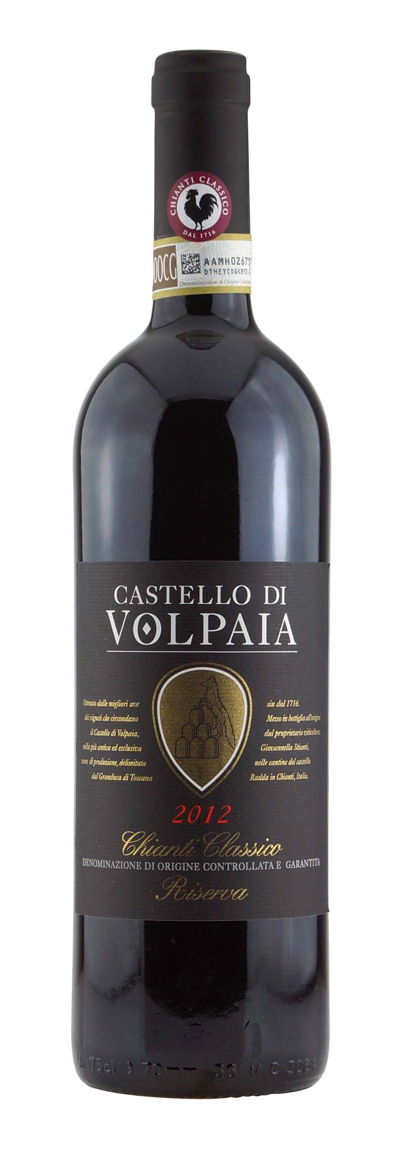 Chianti Classico DOCG Riserva Castello di Volpaia 2012