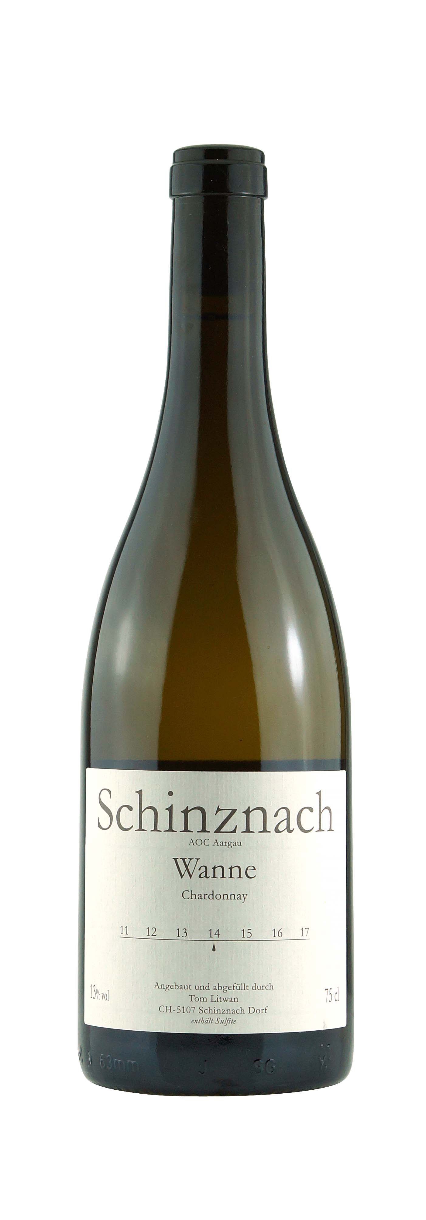 Aargau AOC Schinznach Chardonnay Wanne 2014