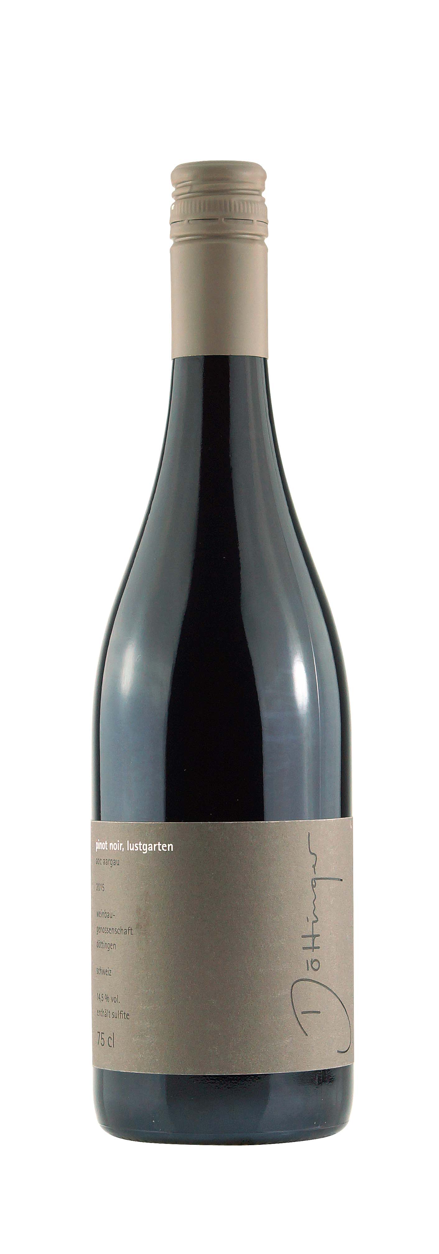 Aargau AOC Pinot Noir Lustgarten 2015