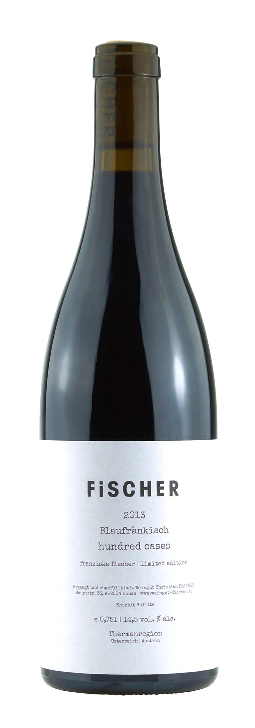 Niederösterreich Blaufränkisch 100 Cases 2013