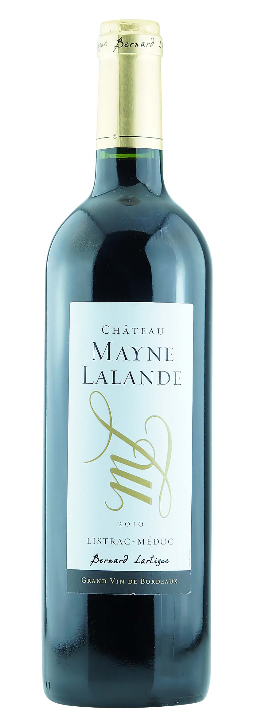 Listrac-Médoc AOC Cru Bourgeois Château Mayne Lalande 2010