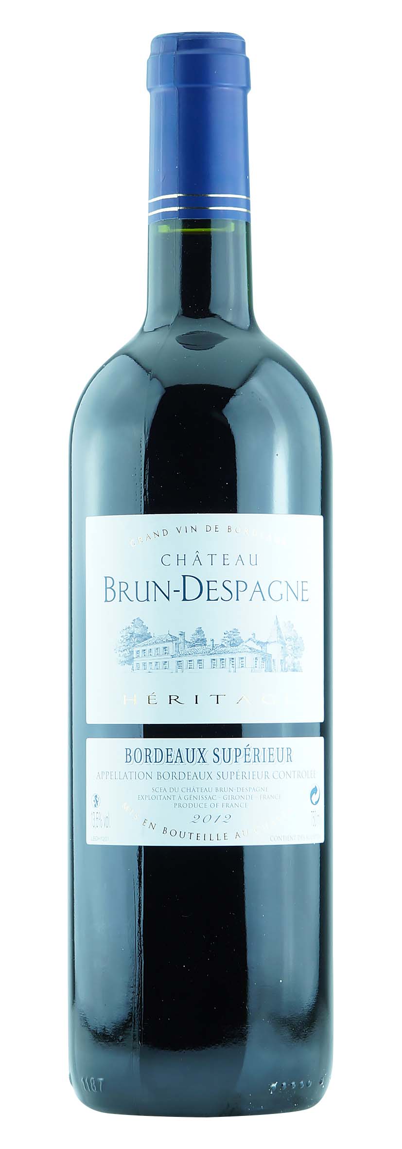 Bordeaux Supérieur AOC Héritage 2012