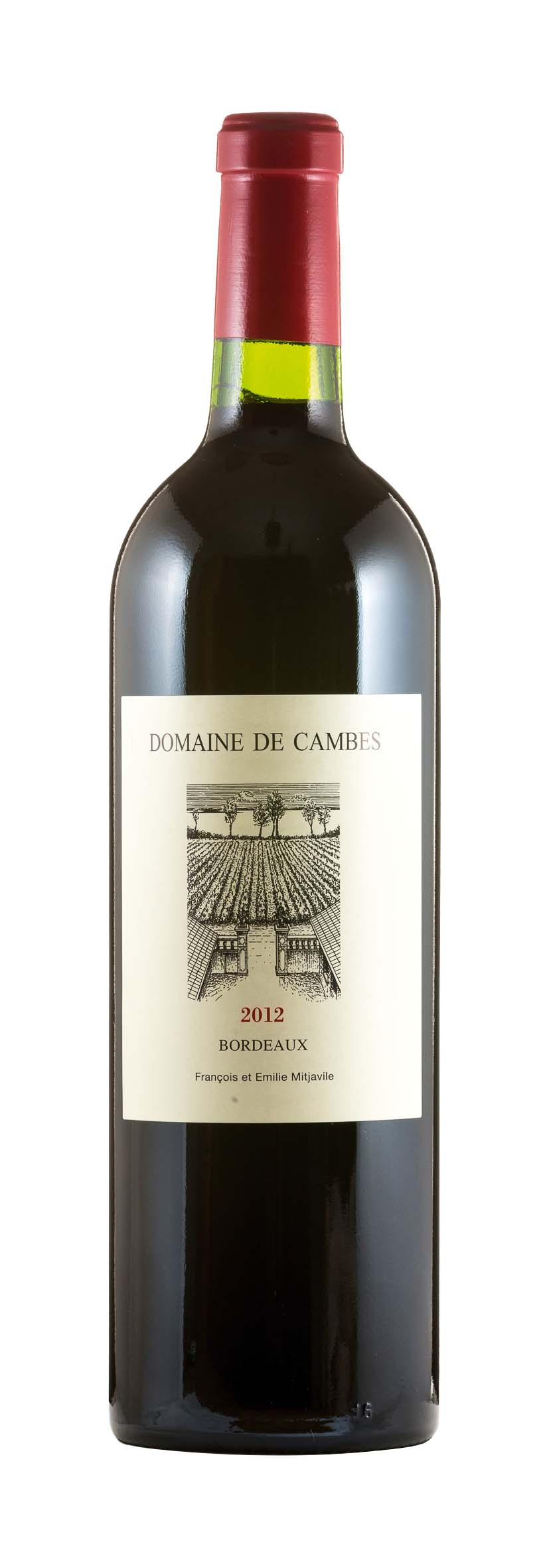 Bordeaux AOC Domaine de Cambes  2012