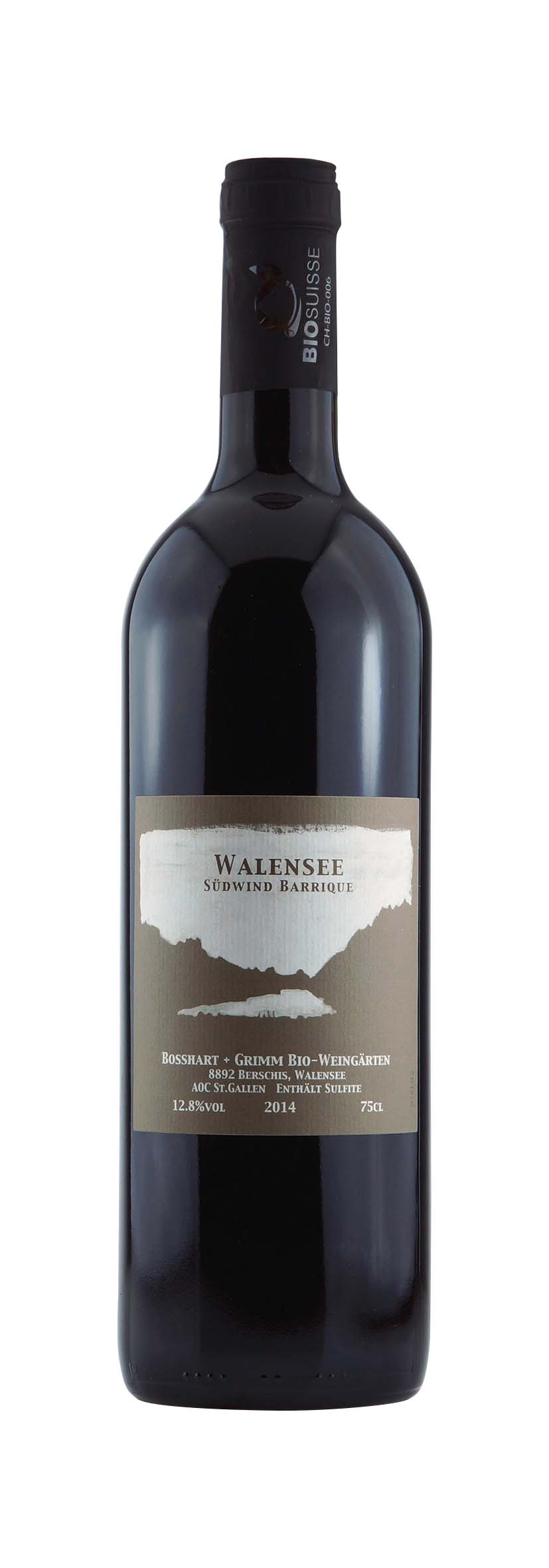 St. Gallen AOC Walensee Südwind Barrique 2014