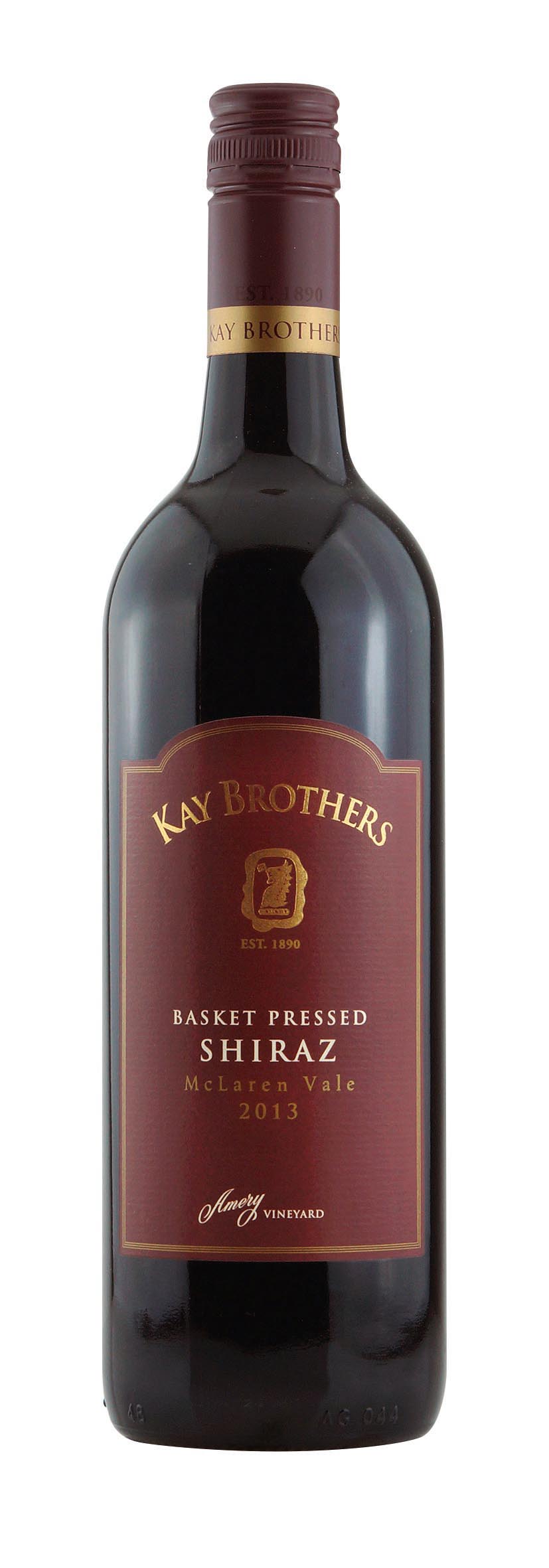 McLaren Vale Basket Pressed Shiraz 2013