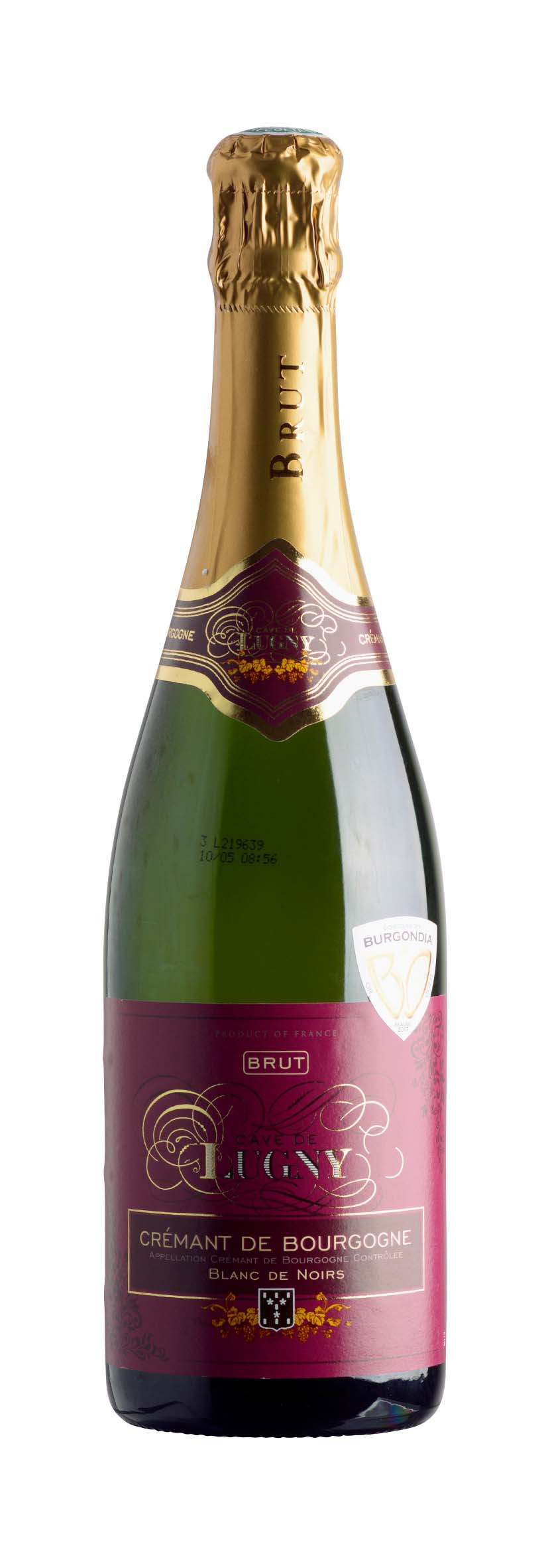 Crémant de Bourgogne	AOC Blanc de Noirs Brut  0