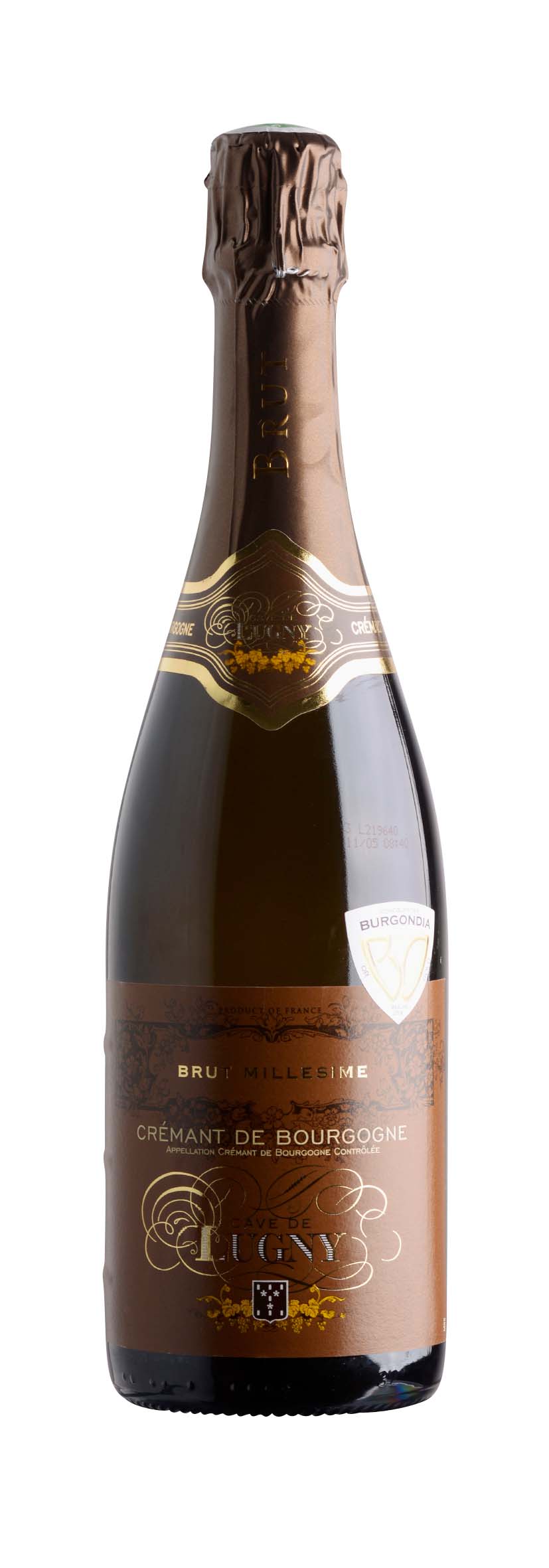 Crémant de Bourgogne AOC Millésimé Brut 2013