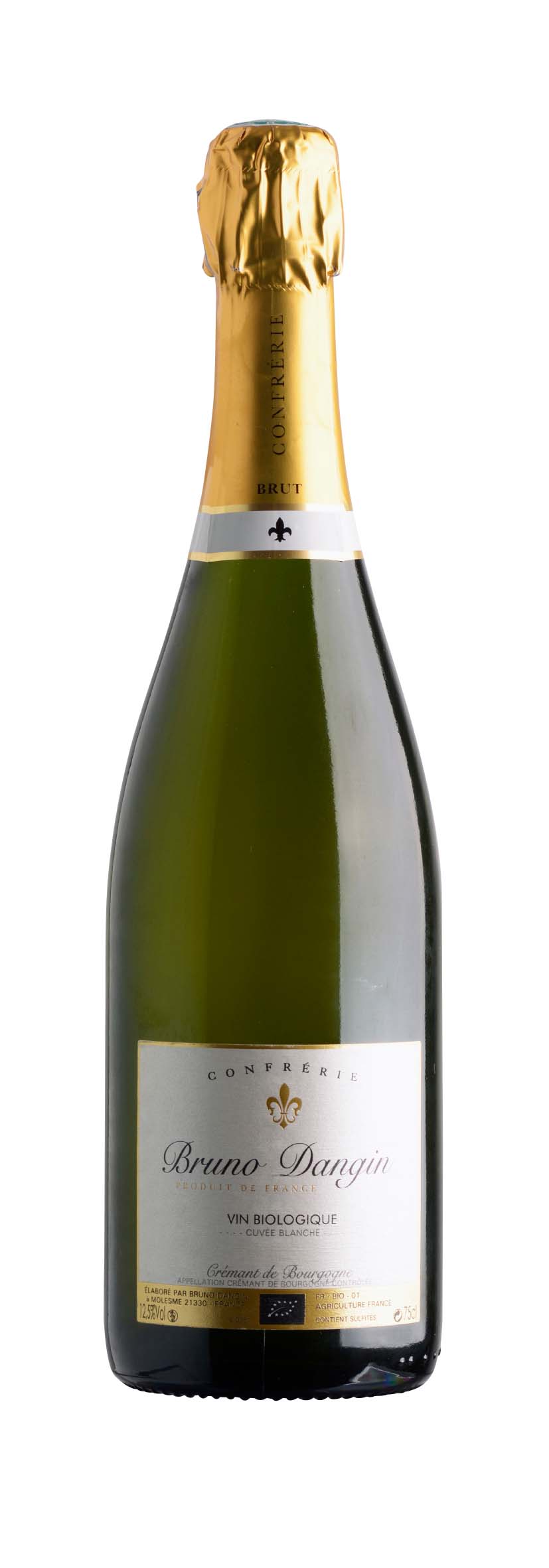 Crémant de Bourgogne AOC Cuvée Blanche Biologique 0