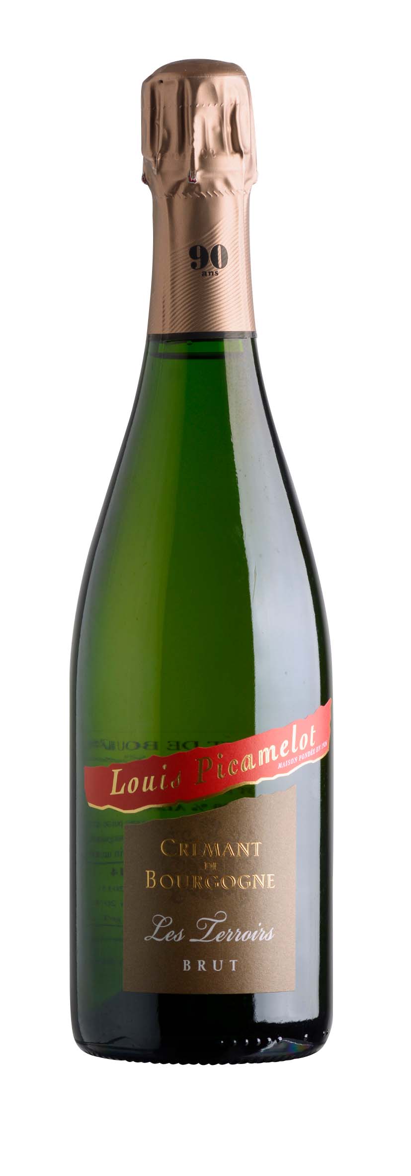 Crémant de Bourgogne AOC Les Terroirs Blanc Brut 2012