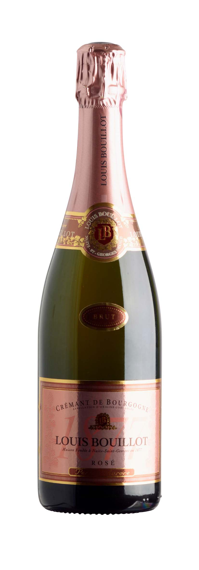 Crémant de Bourgogne AOC Perle d'Aurore Rosé 0