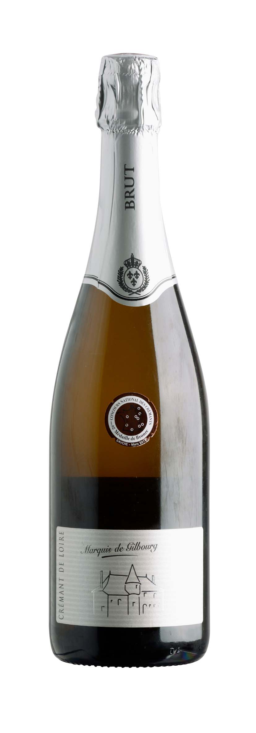 Crémant de Loire AOC Marquise de Gilbourg 2014