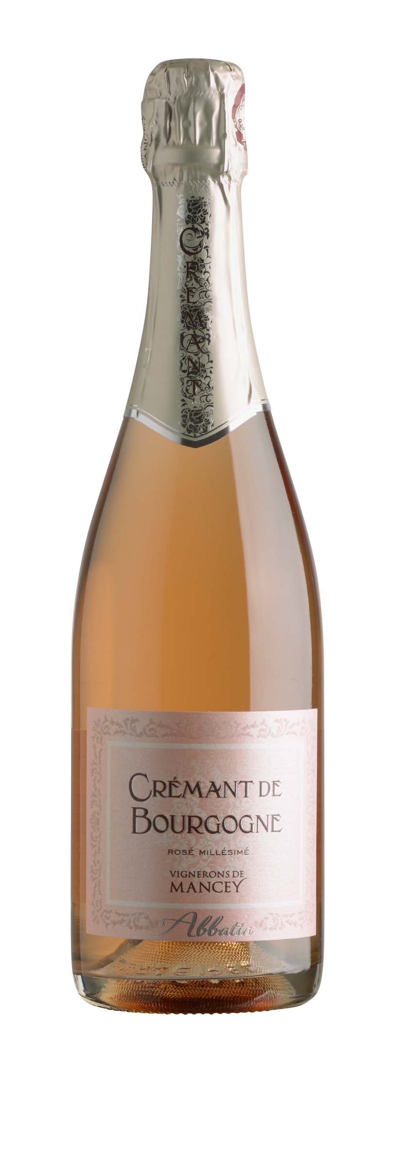 Crémant de Bourgogne AOC Cuvée Abbatia Brut Rosé 2012