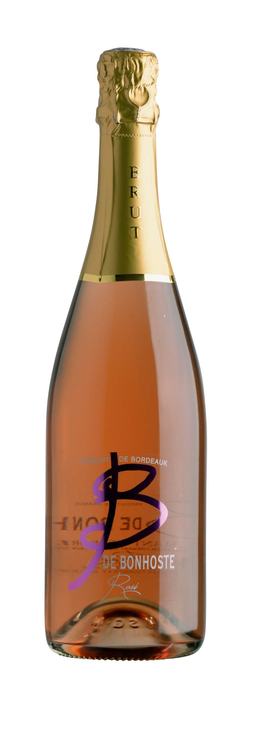 Crémant de Bordeaux AOC B de Bonhoste Rosé 0