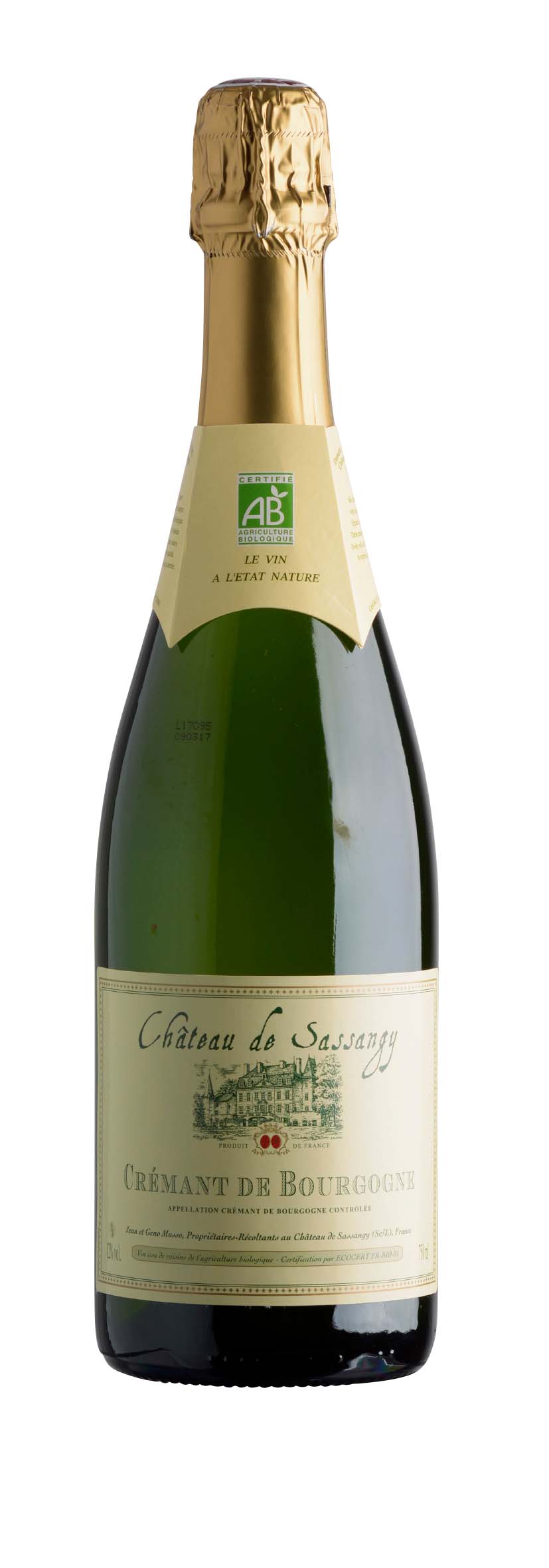 Crémant de Bourgogne AOC Tradition 0