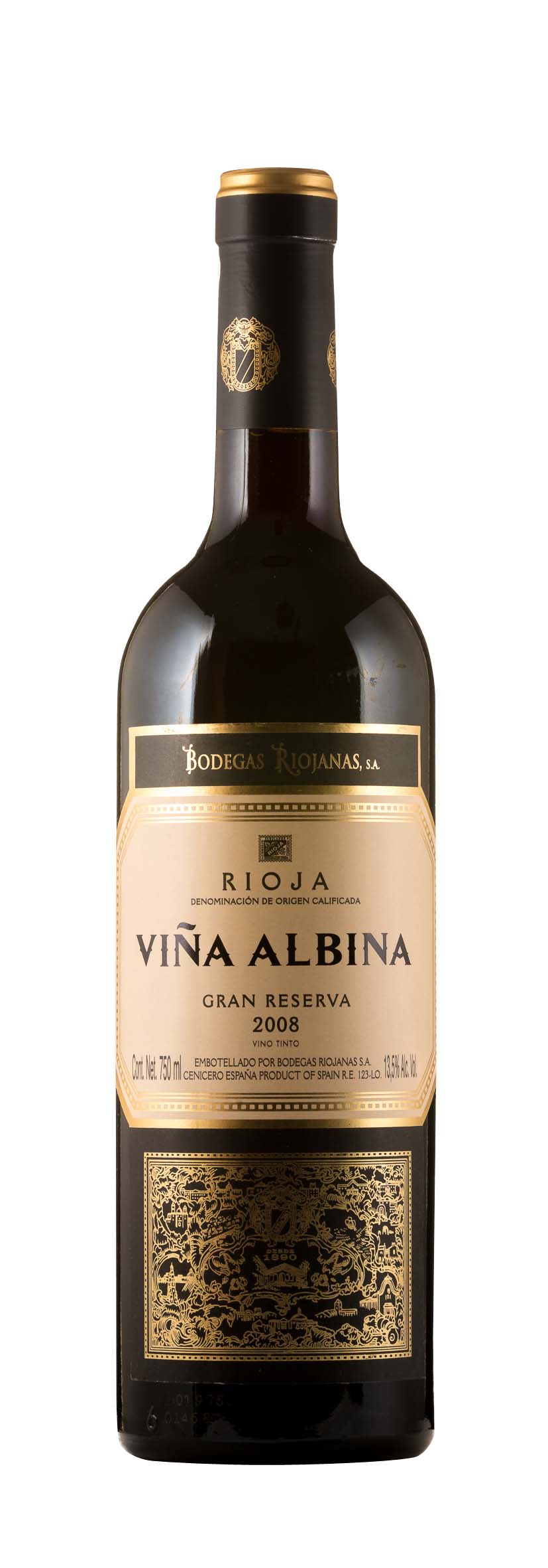 Rioja DOCa Viña Albina Gran Reserva 2008