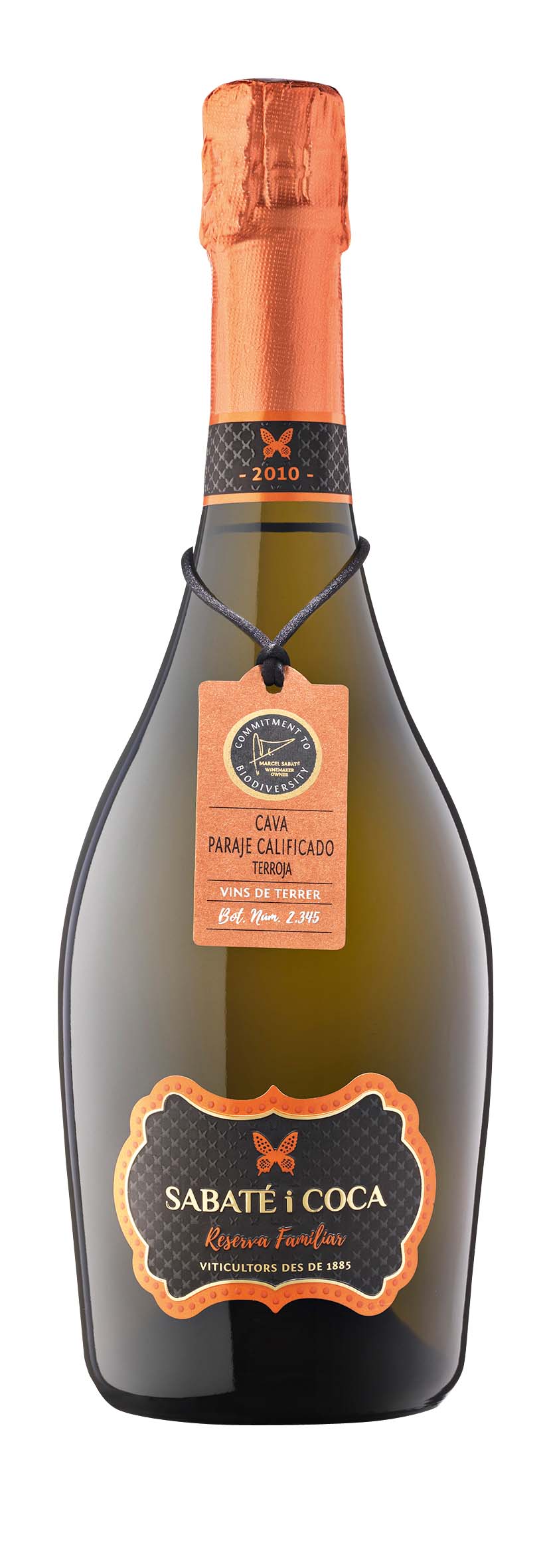 Cava de Paraje Calificado Terroja Reserva Familiar Sabate i Coca Brut Nature 2008