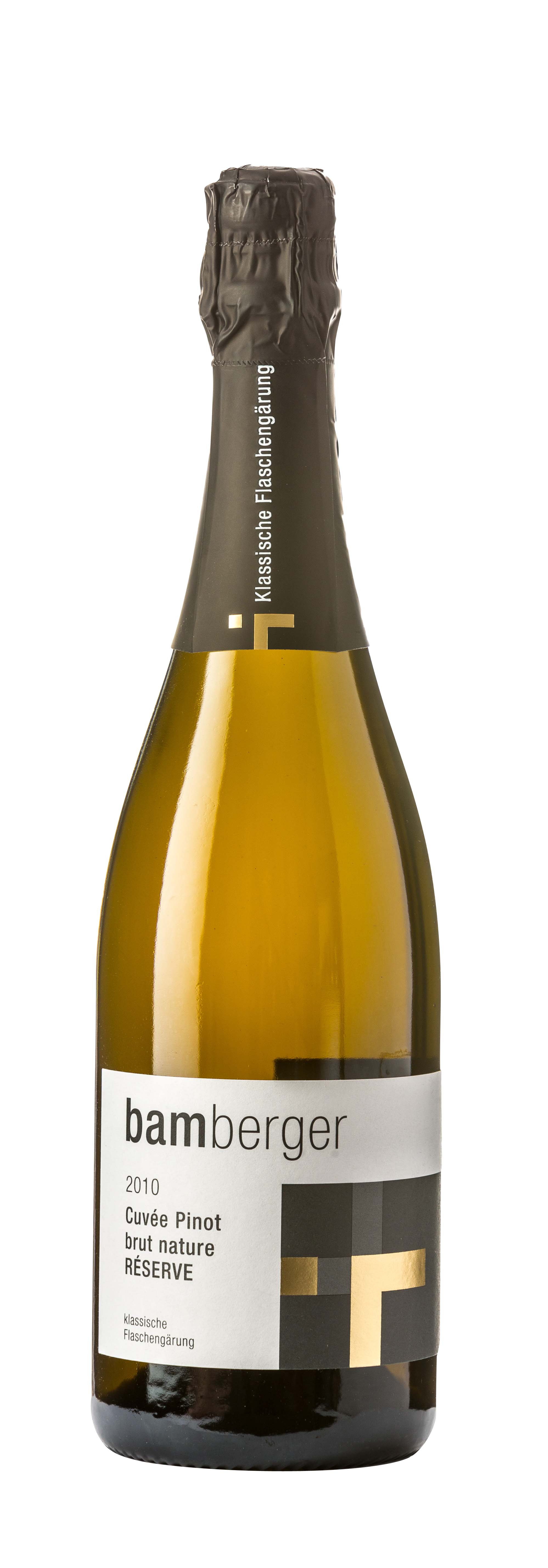 Cuvée Pinot Sekt b. A. Brut nature Réserve 2010