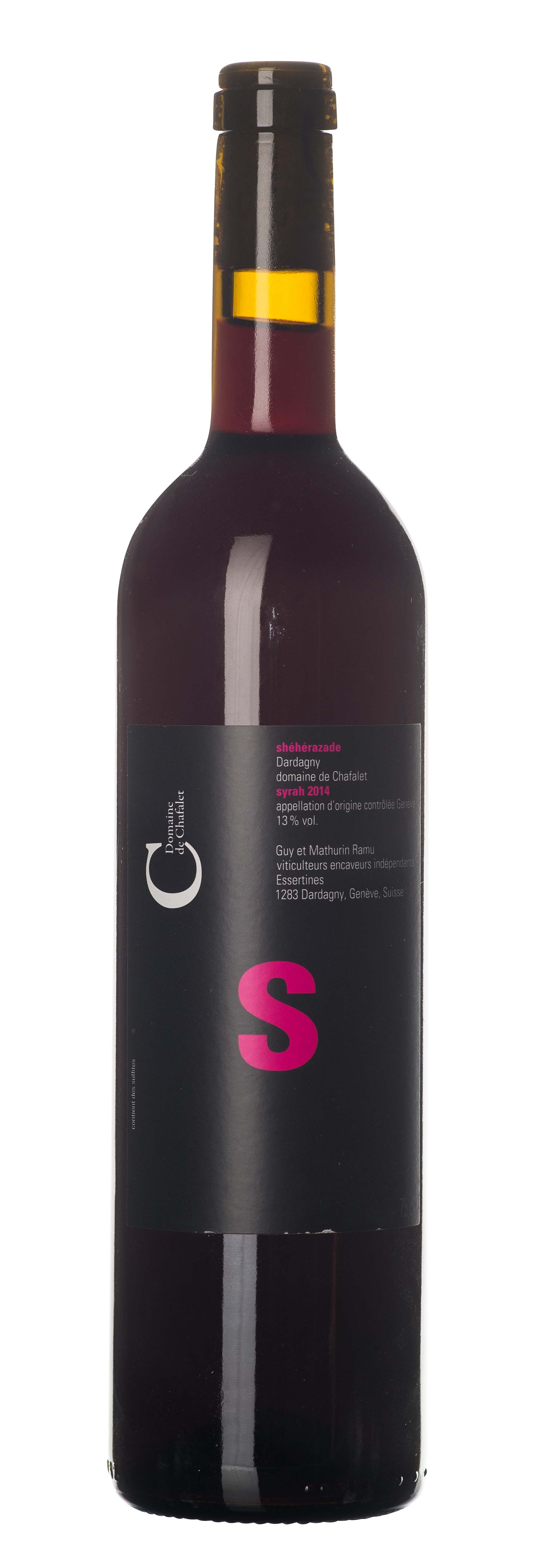 Genève AOC Syrah Shéhérazade 2014