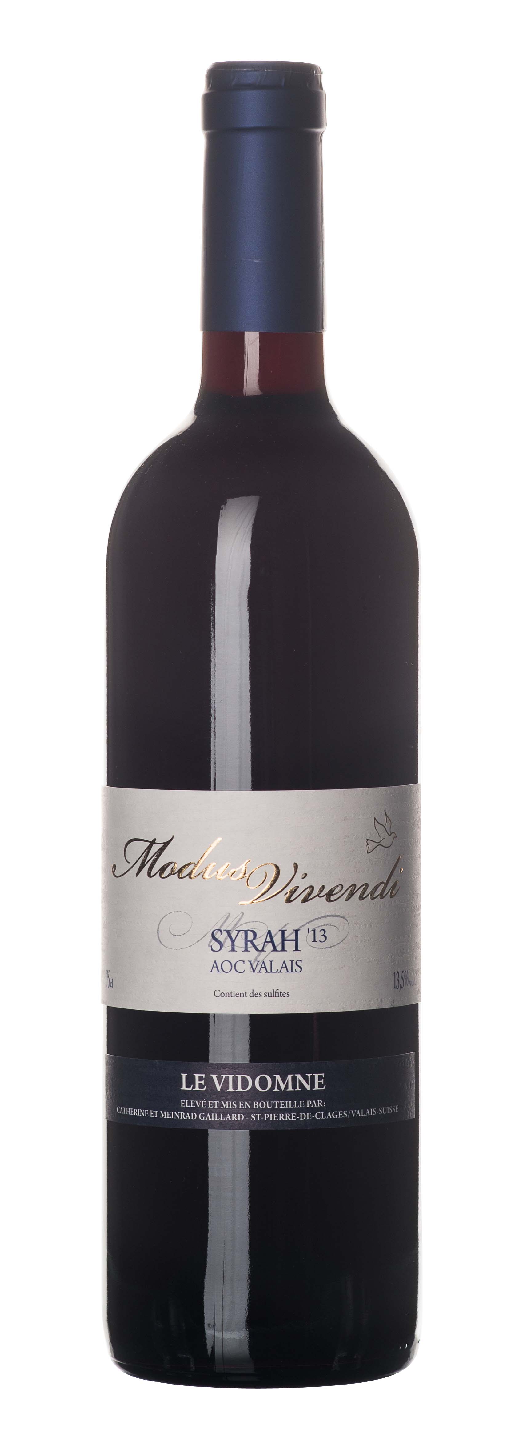 Valais AOC Syrah Modus Vivendi 0