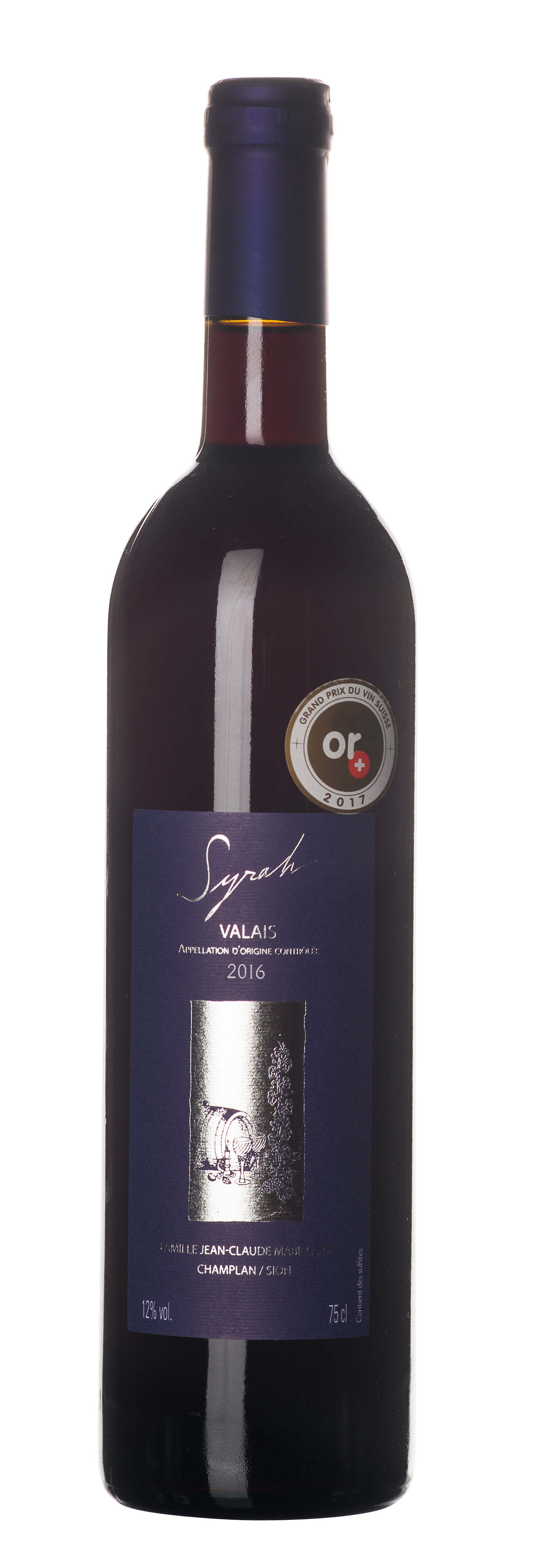 Valais AOC Syrah 2016